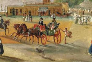 Фрагмент Вид Неаполя в солнечный день