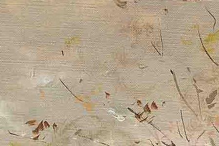 Фрагмент Вид Парижа осенью