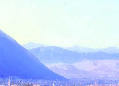 Фрагмент Вид Тифлиса. 1868