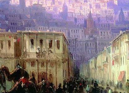 Фрагмент Вид Тифлиса. 1868