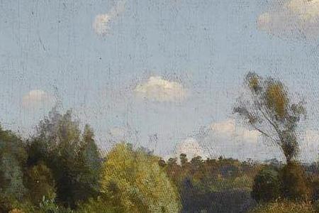 Фрагмент VIEW NEAR LUBNI UKRAINE