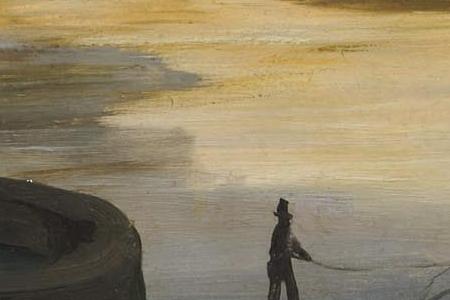 Фрагмент VIEW OF THE CASTEL SANT ANGELO ROME