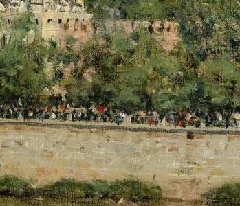 Фрагмент VIEW OF THE KREMLIN