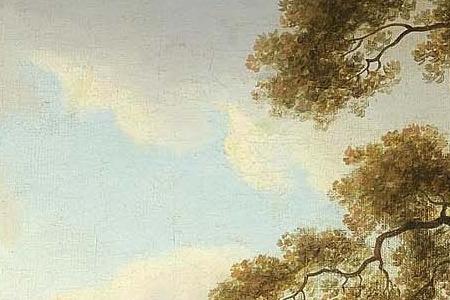 Фрагмент VIEW OVER THE GREAT LAKE AND THE CAMERON GALLERY, TSARSKOE SELO