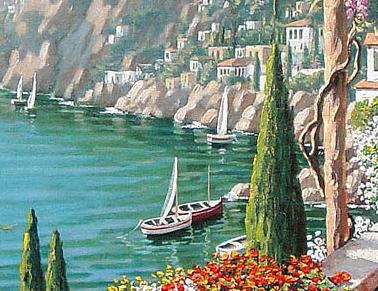 Фрагмент Villa in Capri