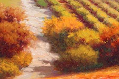 Фрагмент Vineyard View I