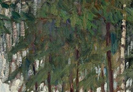 Фрагмент Воз дров зимой