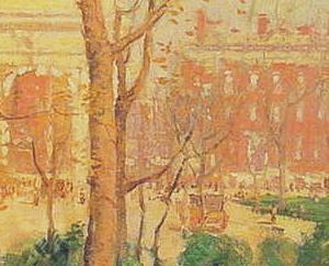 Фрагмент Washington-square-new-york II