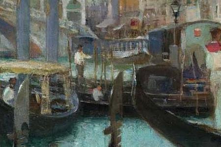 Фрагмент WEDDING DAY AT THE RIALTO BRIDGE, VENICE