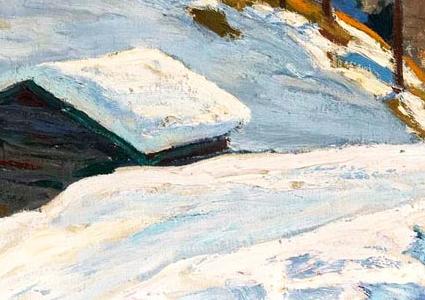 Фрагмент WIESEN NEAR DAVOS