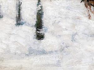 Фрагмент Winter in new york