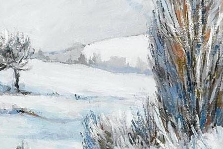 Фрагмент WINTER LANDSCAPE