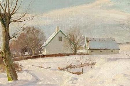 Фрагмент Winter Landscape