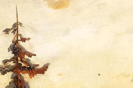 Фрагмент WINTER-SUNSET