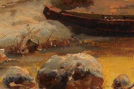 Фрагмент WINTER-SUNSET