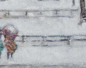 Фрагмент WINTER, WASHINGTON SQUARE