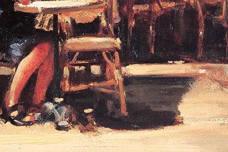 Фрагмент WOMAN LEFT LONELY