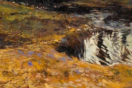 Фрагмент Woodland stream