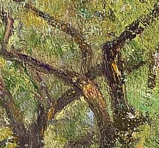 Фрагмент Яблоня в Орхарде тот что на Джупилле