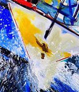 Фрагмент Яхтная гонка III