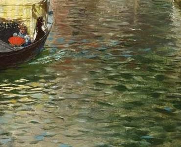 Фрагмент Ясный день на канале