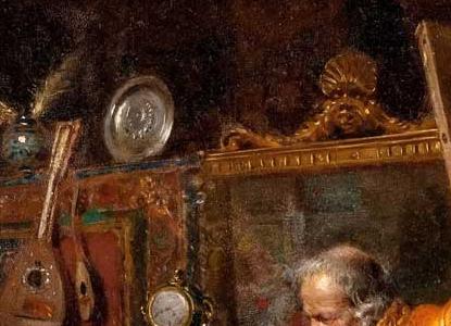 Фрагмент За мальбертом