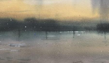 Фрагмент Зима в Санкт Питербурге