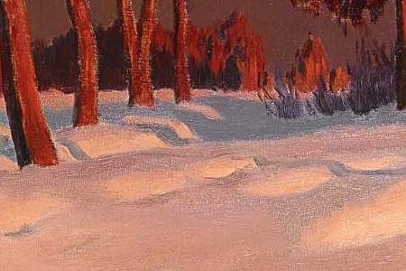 Фрагмент Зимнее солнце