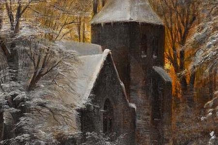 Фрагмент Зимний вечер