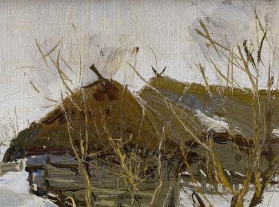 Фрагмент Зимняя сцена