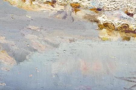 Фрагмент Зимняя сцена