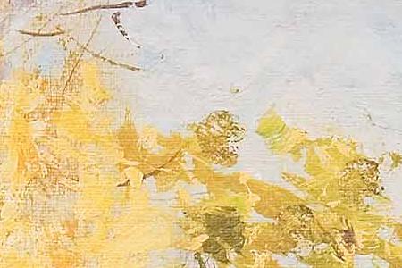 Фрагмент Золотая осень.1956.