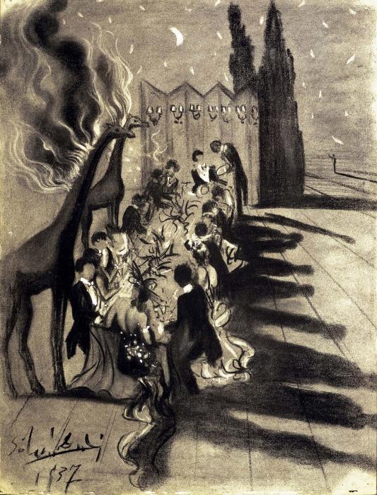 Design for the film with the Marx Brothers