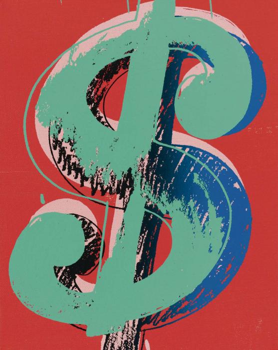 DOLLAR на бордовом