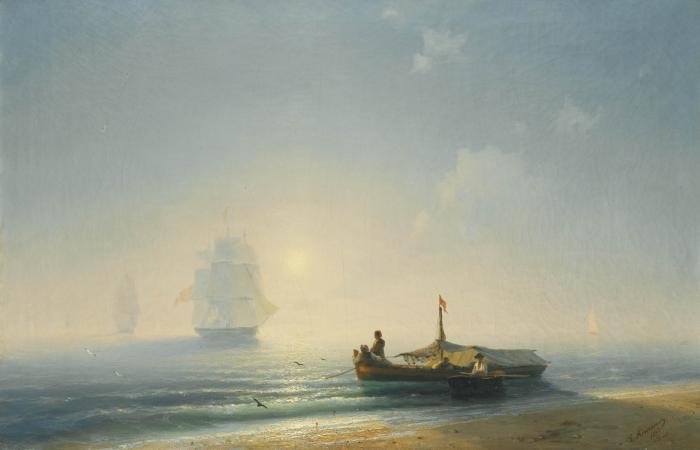 FISHERMEN AT DAWN NAPLES