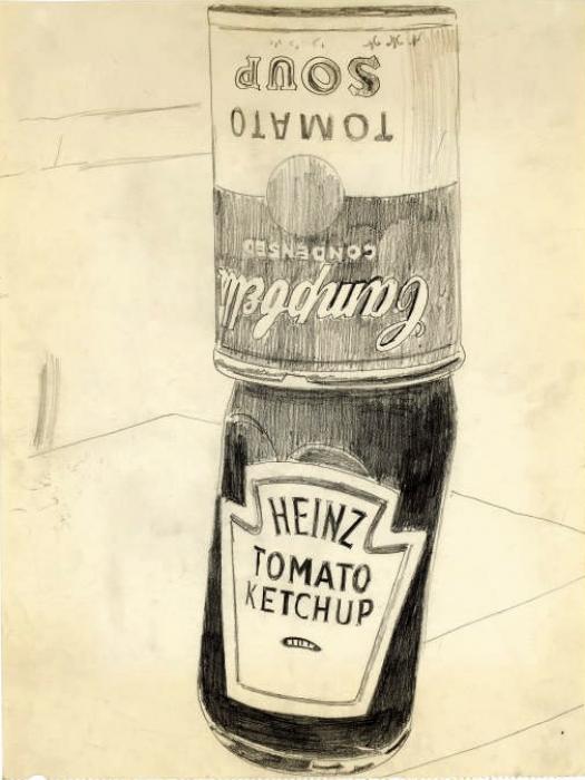 Heinz Tomato Ketchup with Campbell s Soup Can