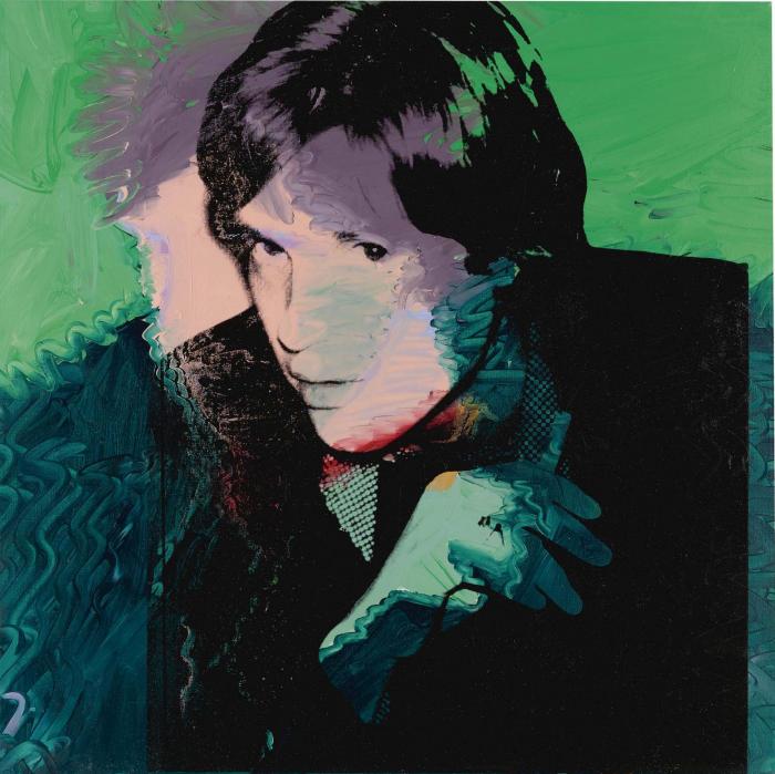 JASON MCCOY портрет на зеленом фоне