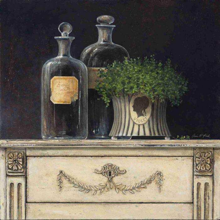 Классический натюрморт с графинами