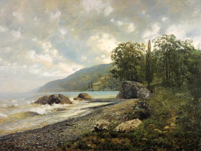 Крымский пейзаж. 1887.