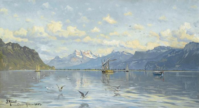 LAKE LIMAN  NEAR MONTREUX