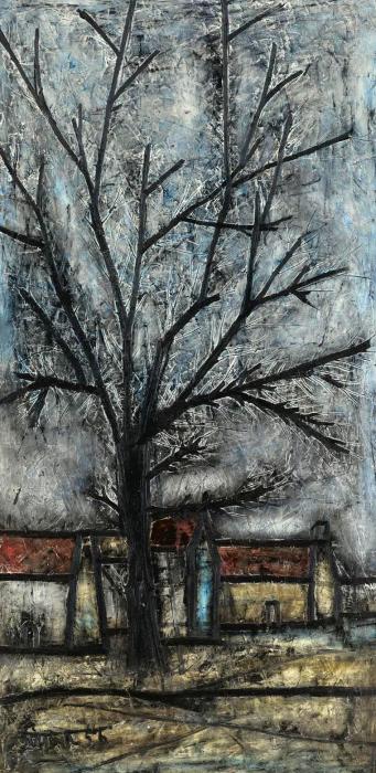 LANDSCAPE WITH TREE
