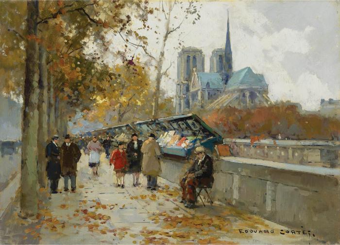 LES BOUQUINISTES NEAR NOTRE-DAME, PARIS