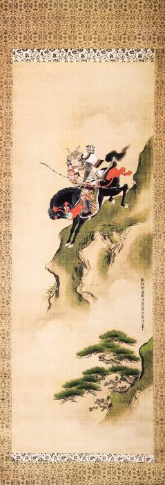 Минамото-но Есицунэ (Полководец).18 век.