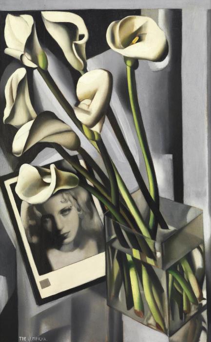 Натюрморт с белыми калами