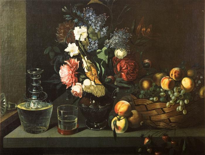 Натюрморт с цветами.