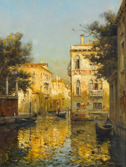 On a Venetian backwater