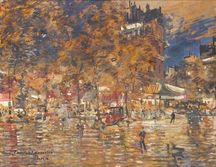 Parisian street scene