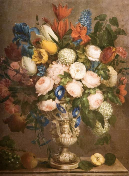 Польша. Цветы в вазе.