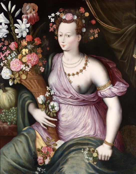 Portrait of a lady as Ceres