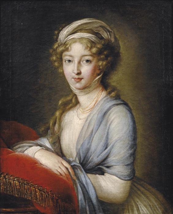 PORTRAIT OF GRAND DUCHESS ELISABETH ALEXEEVNA